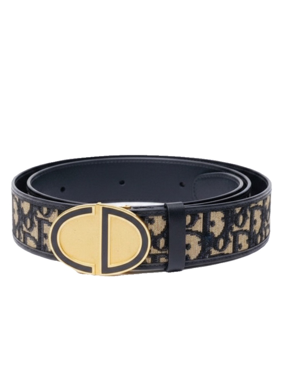 🛍️Christian Dior Authentic 1970s Rare Trotter Oblique Monogram Belt Never Worn!